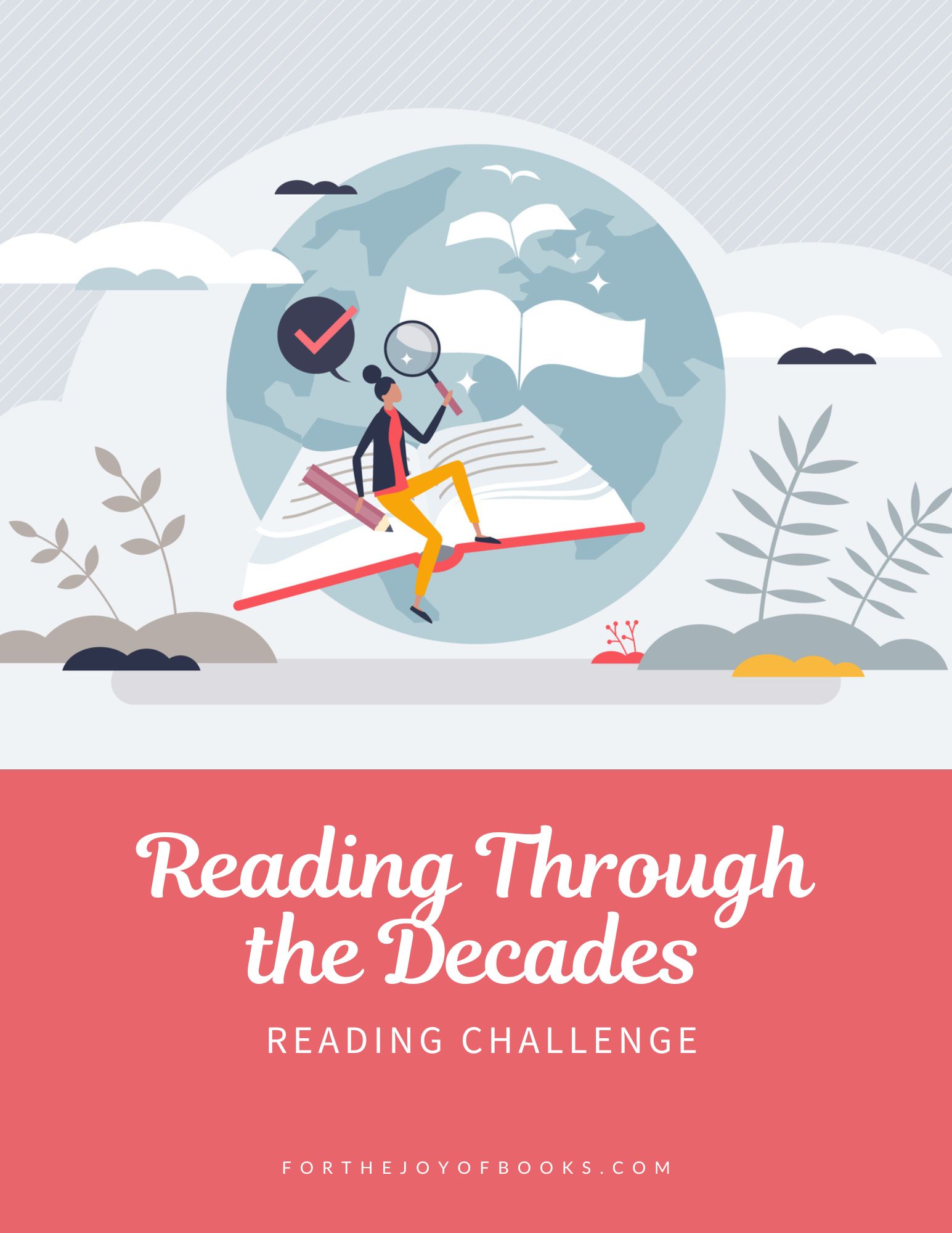 Reading through the decades reading challenge