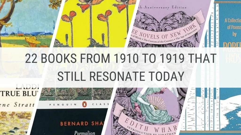 BOOKS FROM 1910 TO 1919