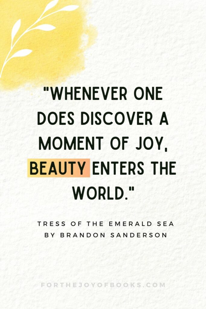 Tress Quote about Beauty