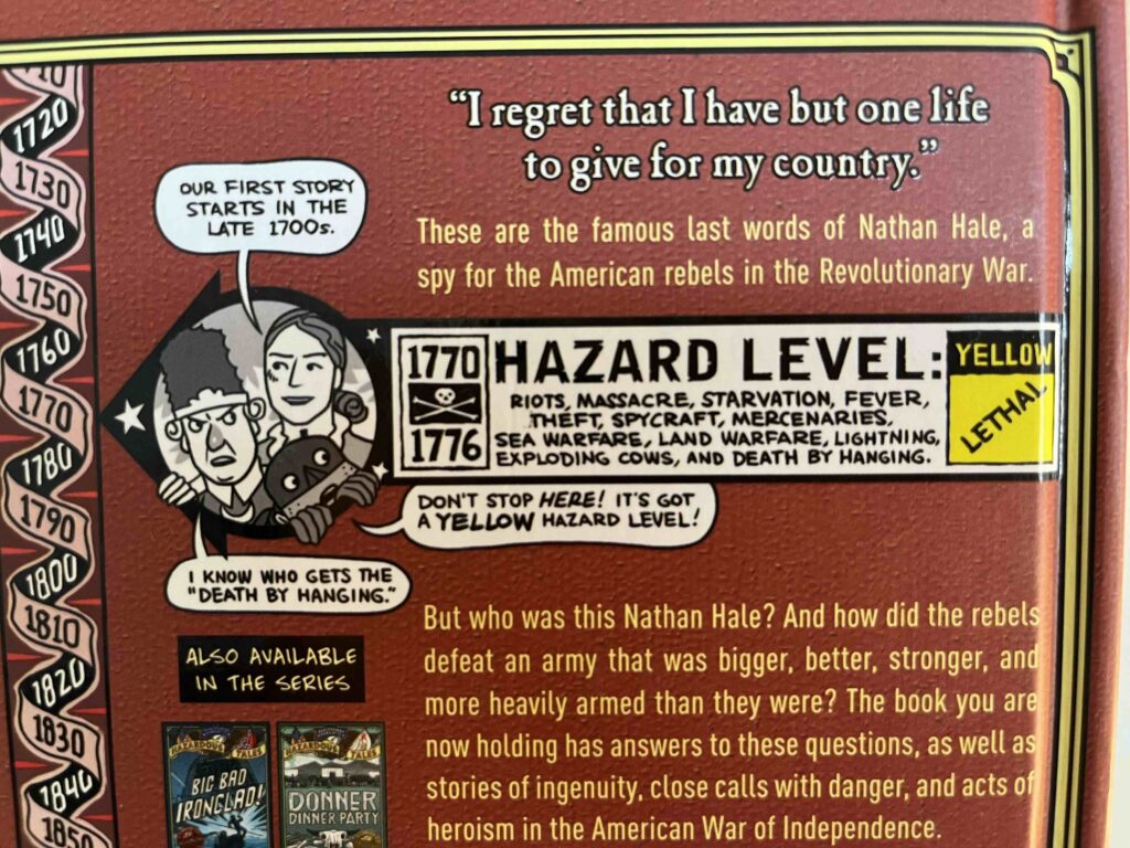 nathan hale content warning