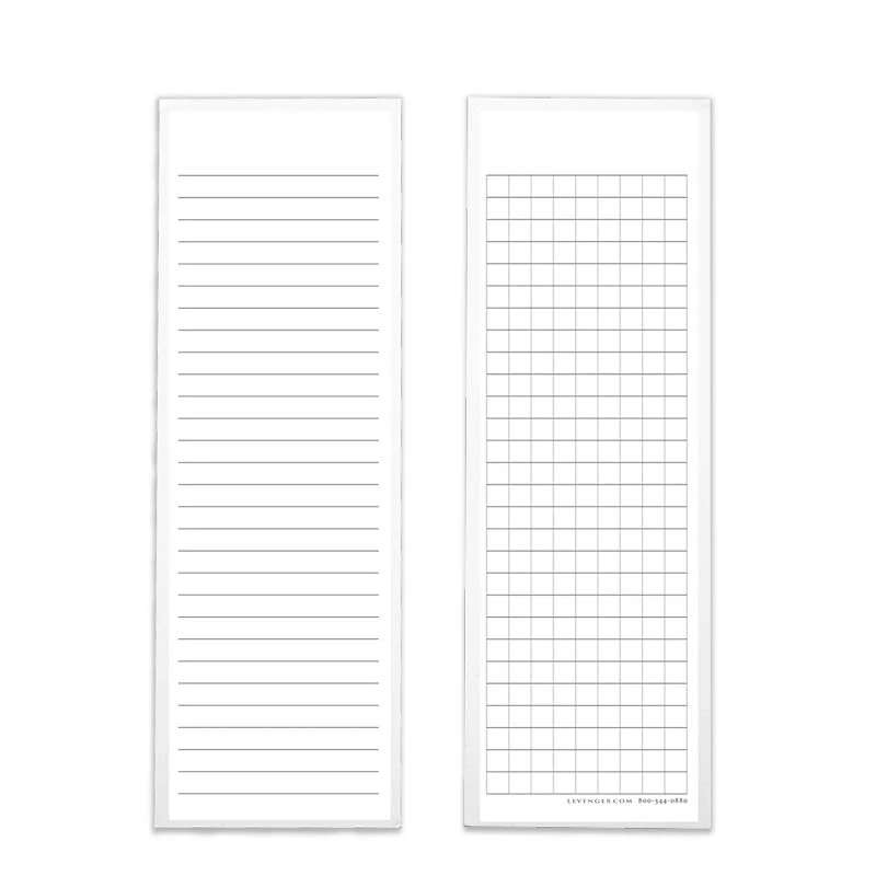 Bookmark Cards Ruled Grid from Levenger