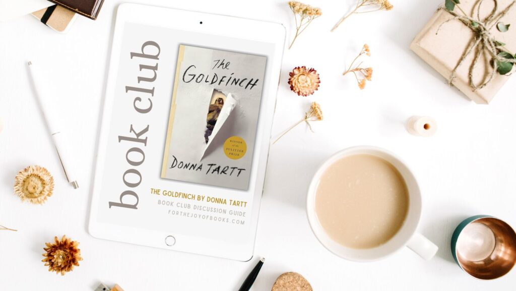 The Goldfinch book club discussion guide